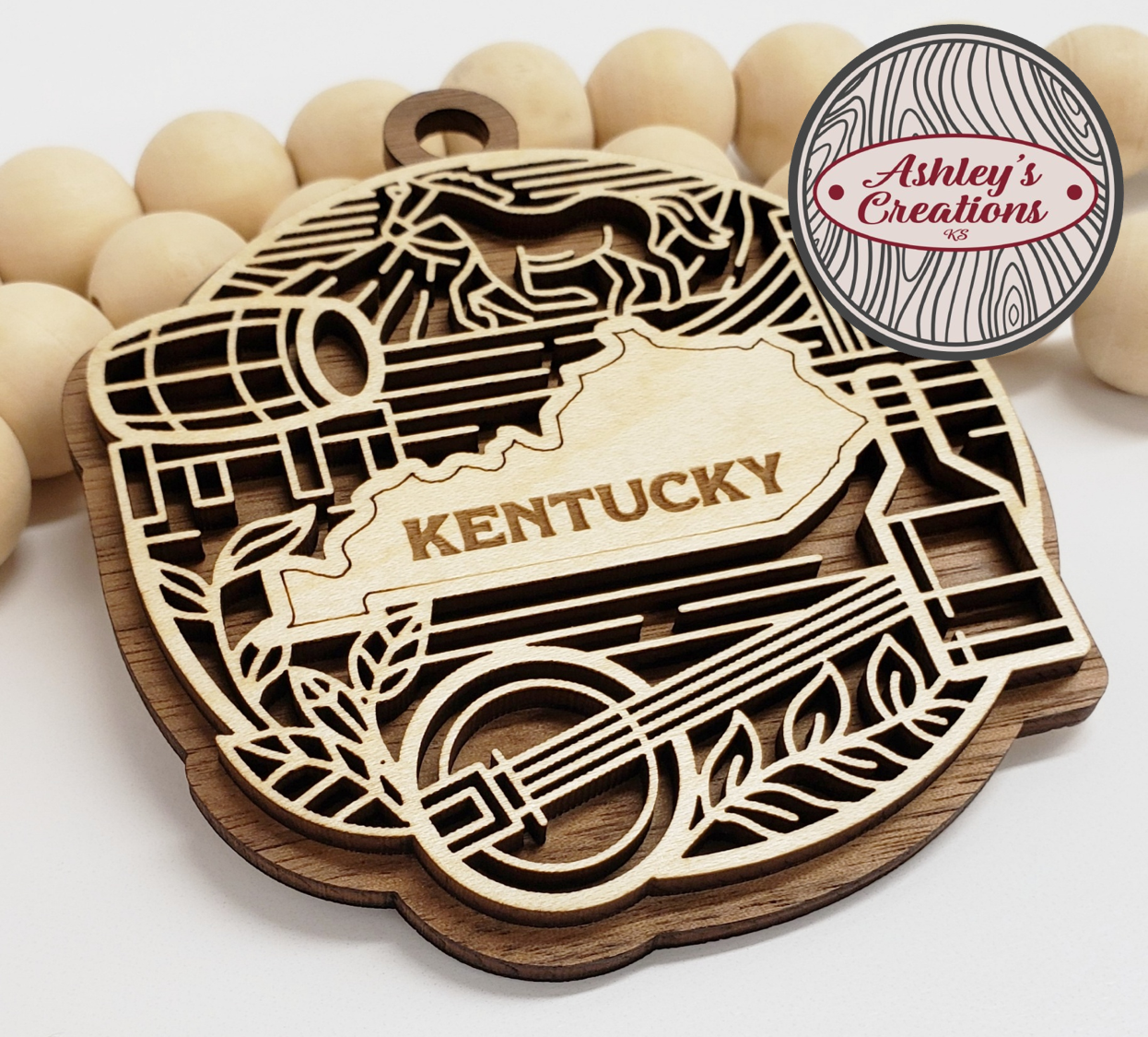Kentucky Heritage State Ornament