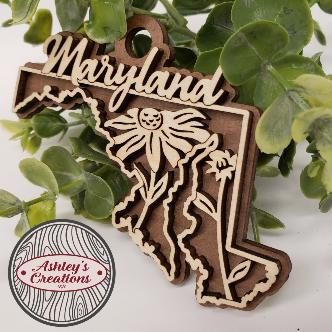 Maryland State Flower Ornament