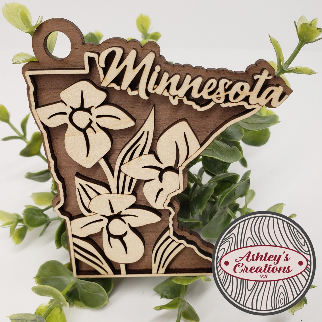 Minnesota State Flower Ornament