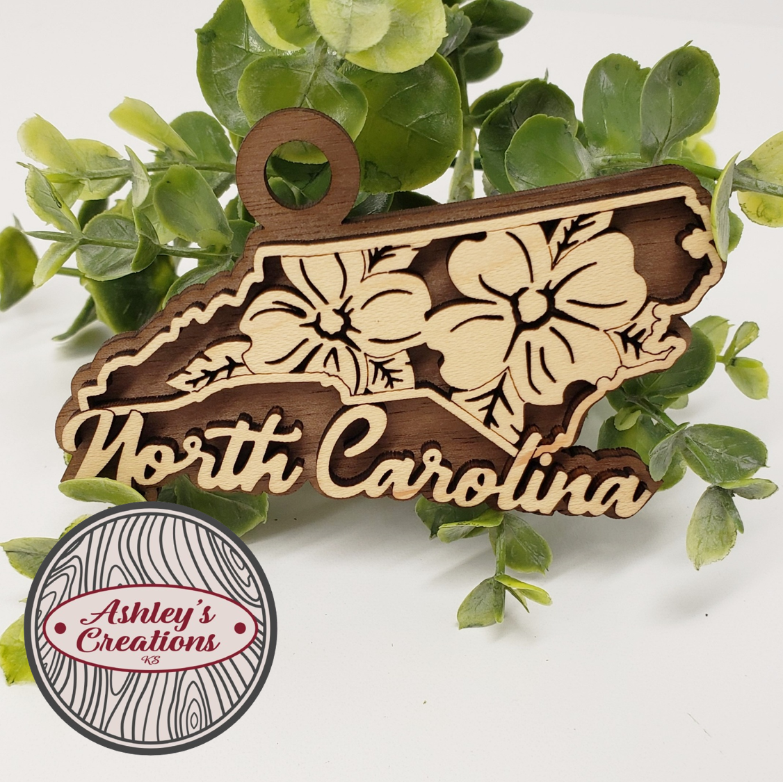 North Carolina State Flower Ornament