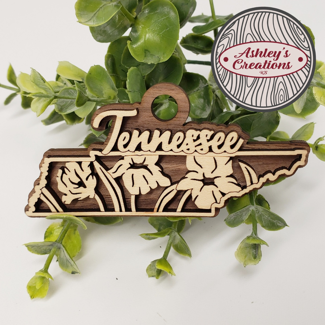 Tennessee State Flower Ornament