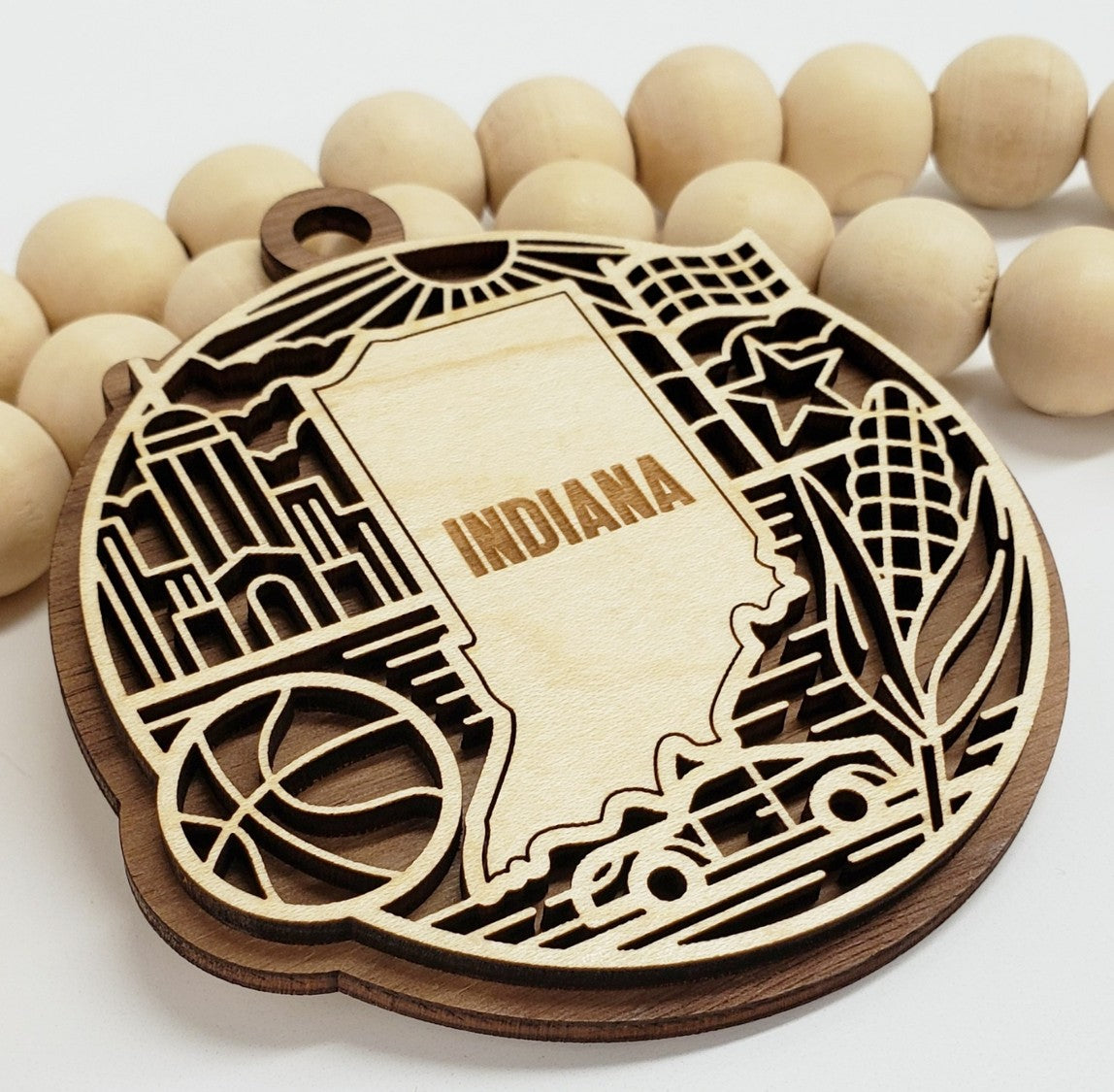Indiana Heritage State Ornament