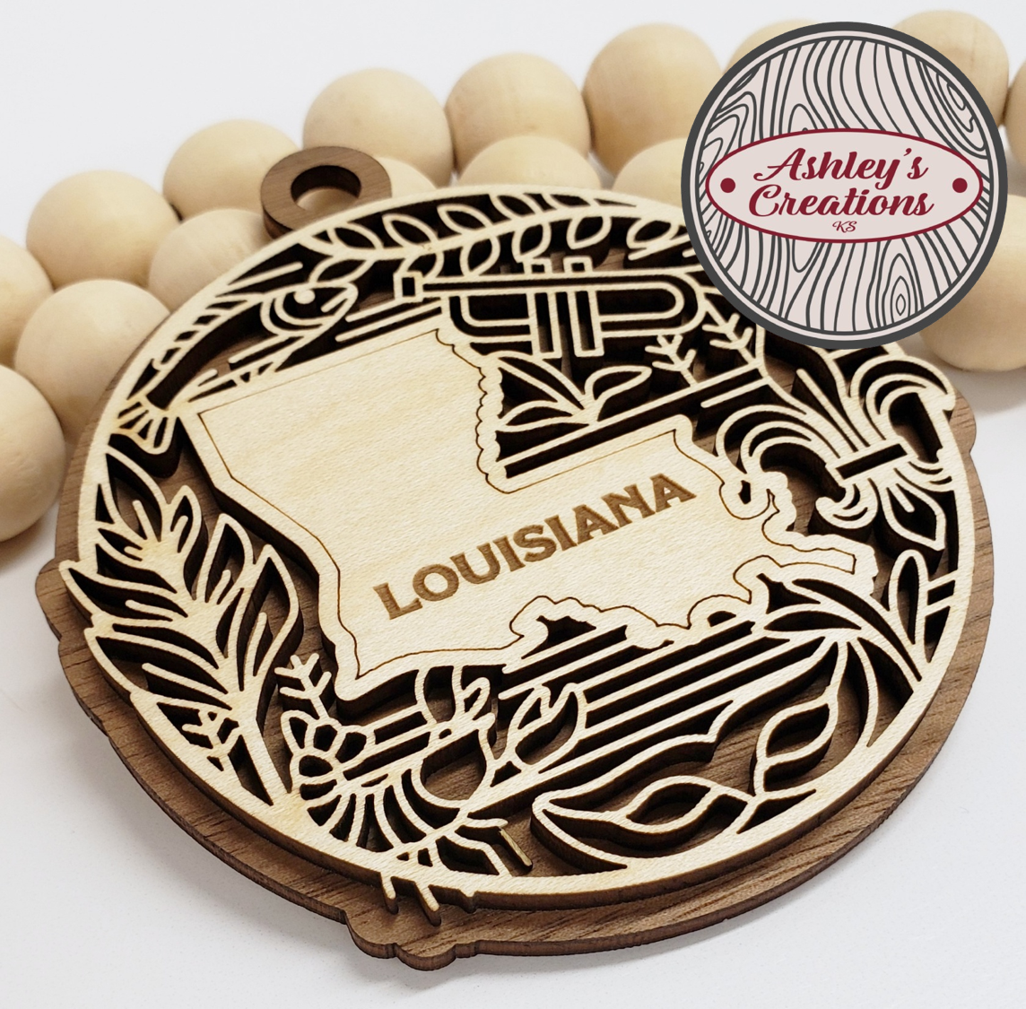 Louisiana Heritage State Ornament