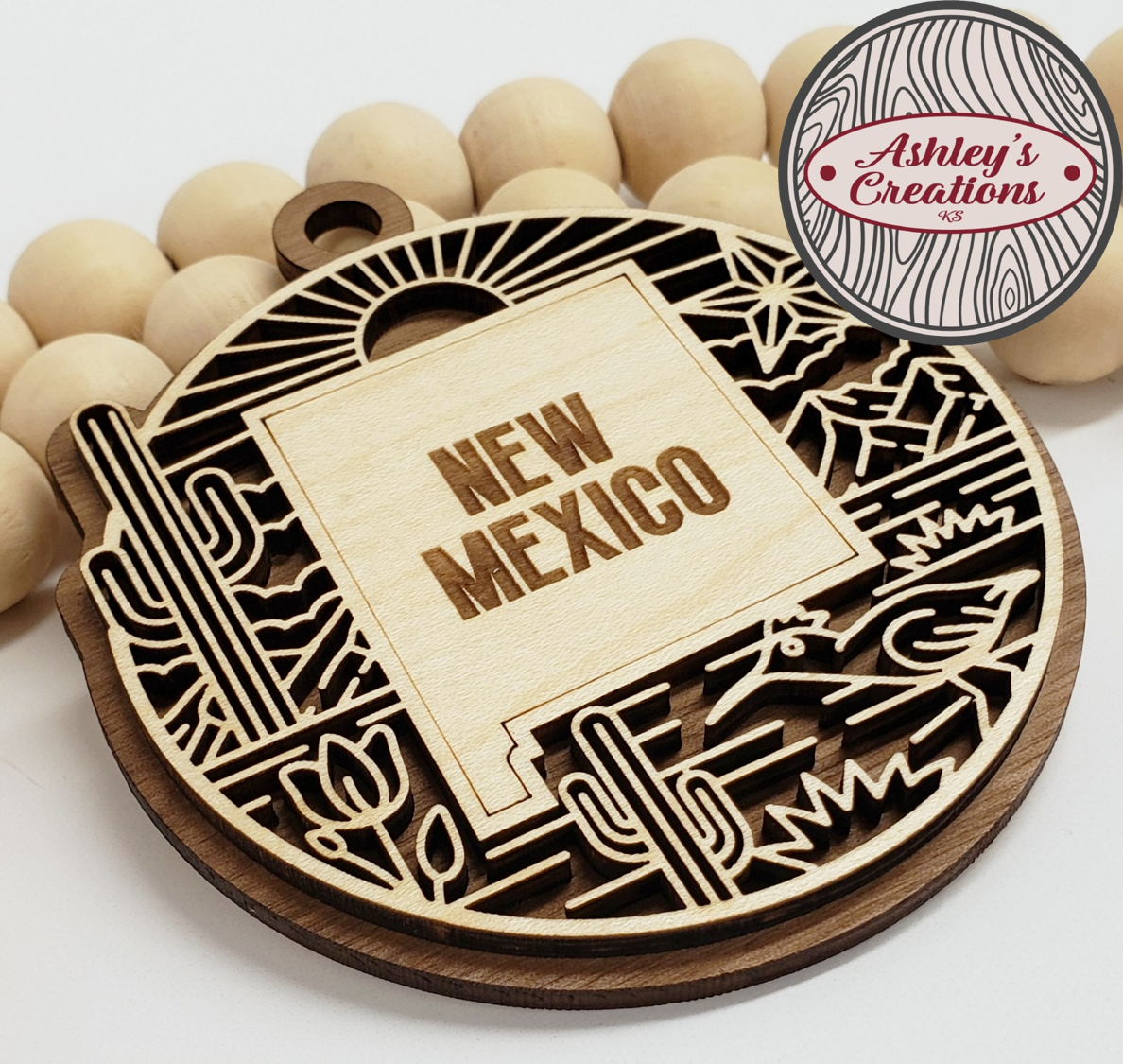 New Mexico Heritage State Ornament