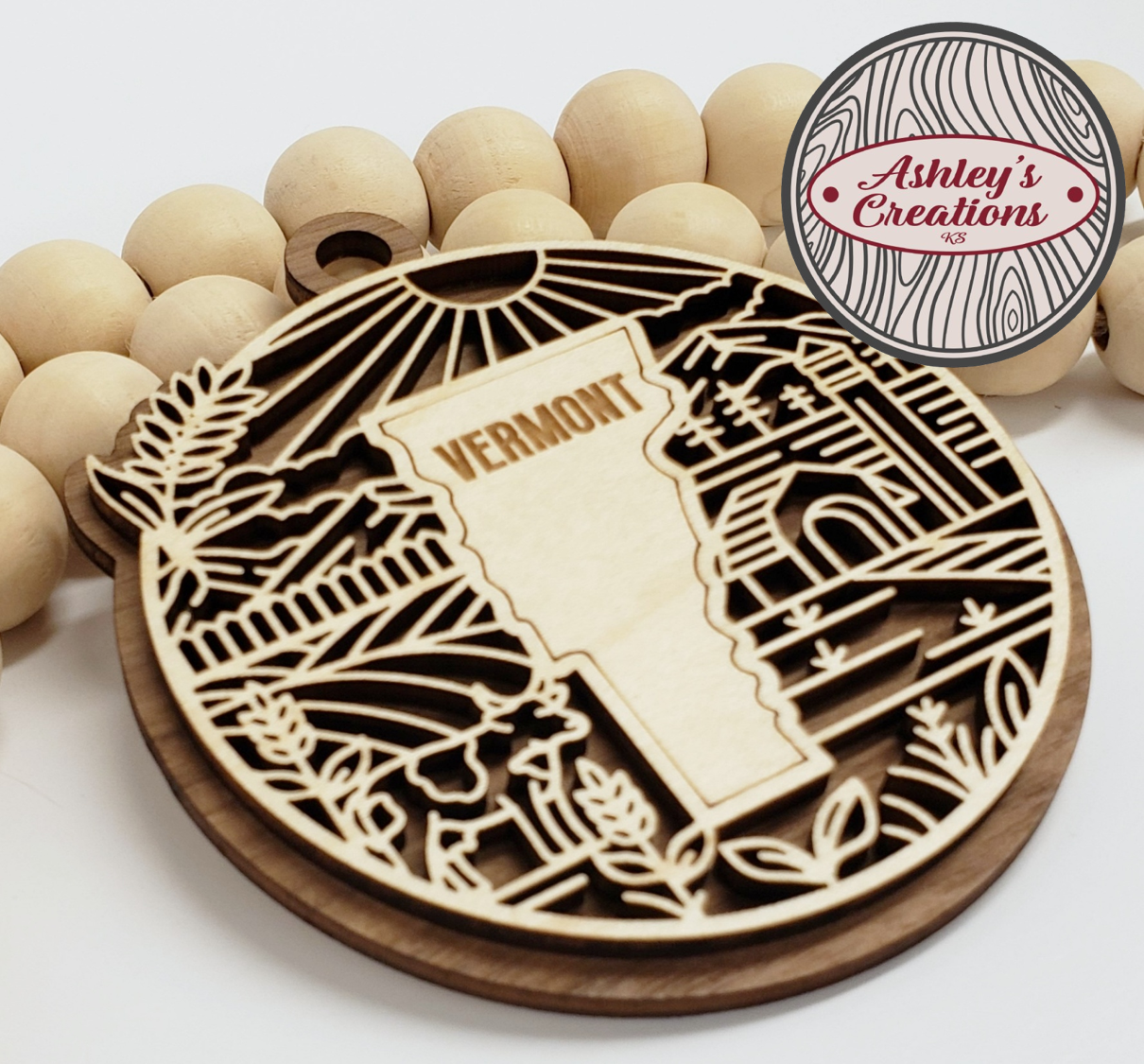 Vermont Heritage State Ornament