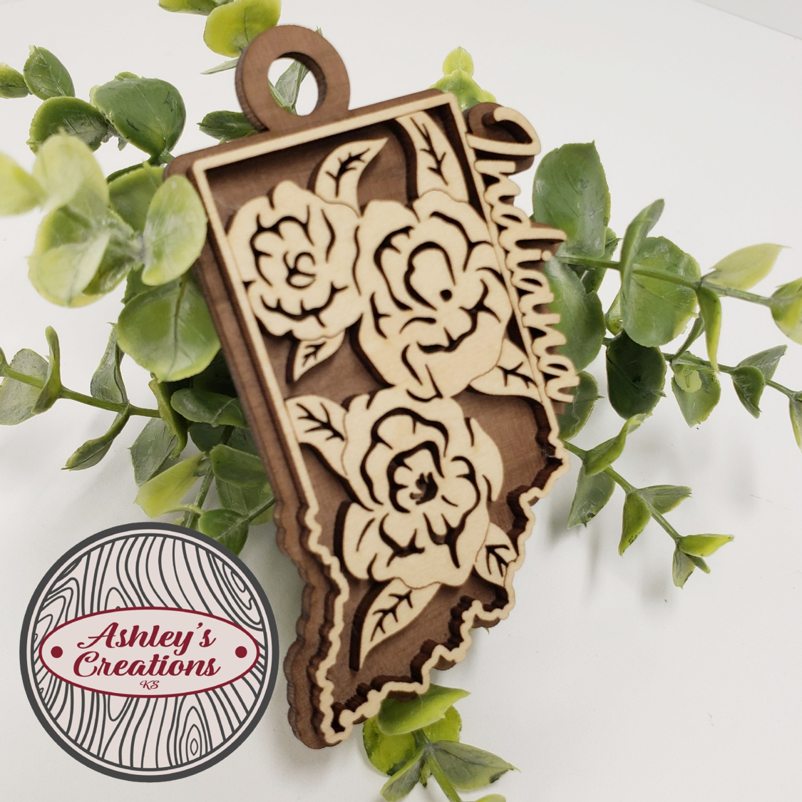 Indiana State Flower Ornament