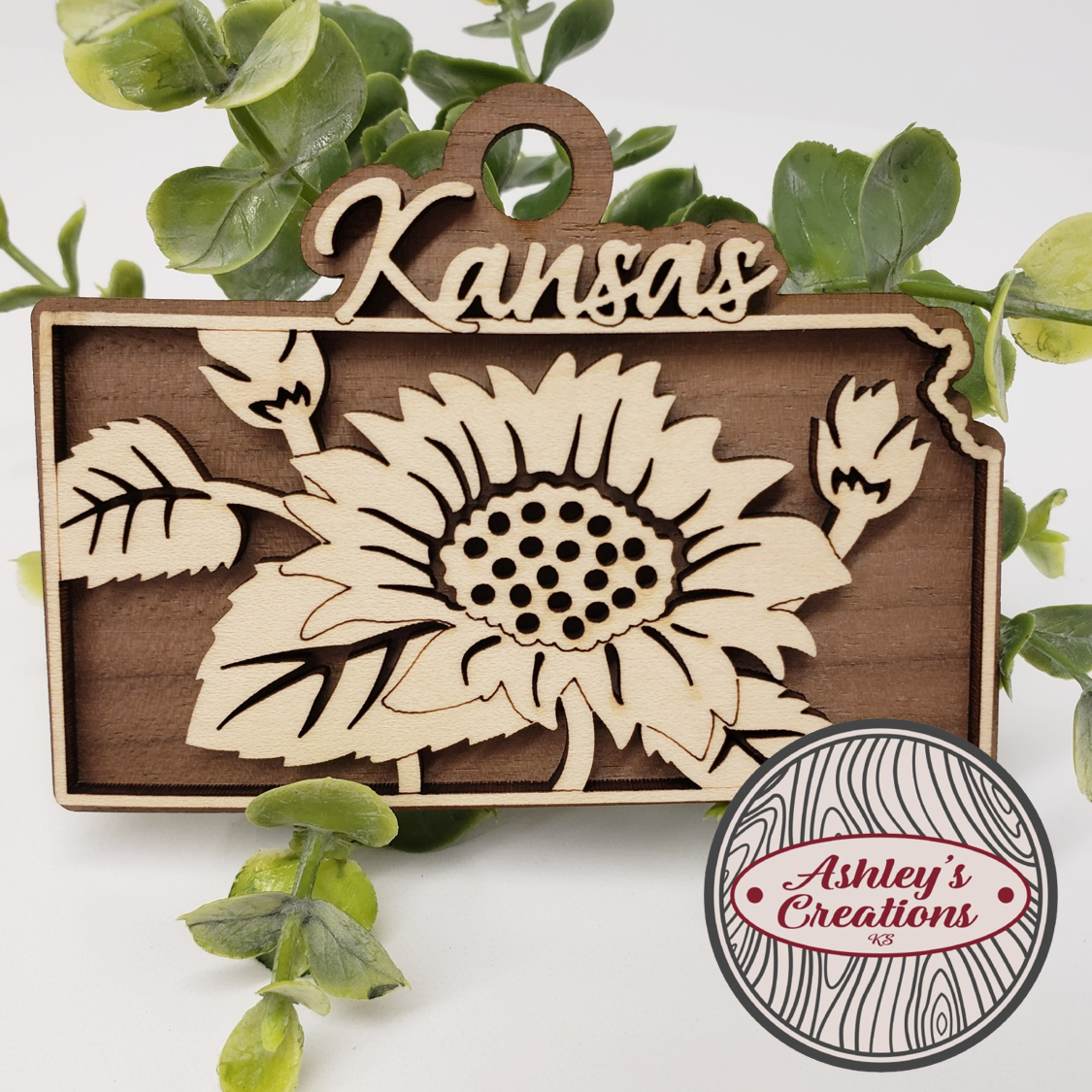 Kansas State Flower Ornament