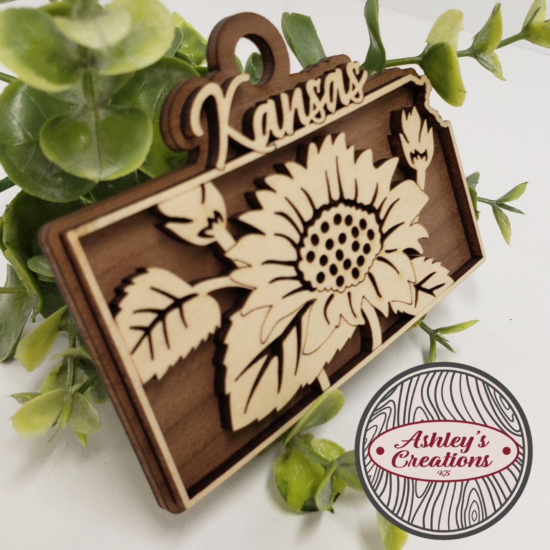 Kansas State Flower Ornament