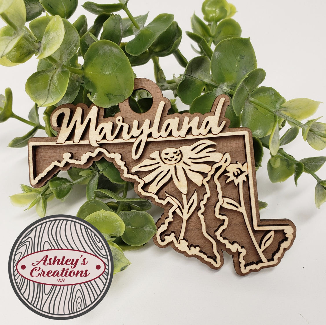 Maryland State Flower Ornament