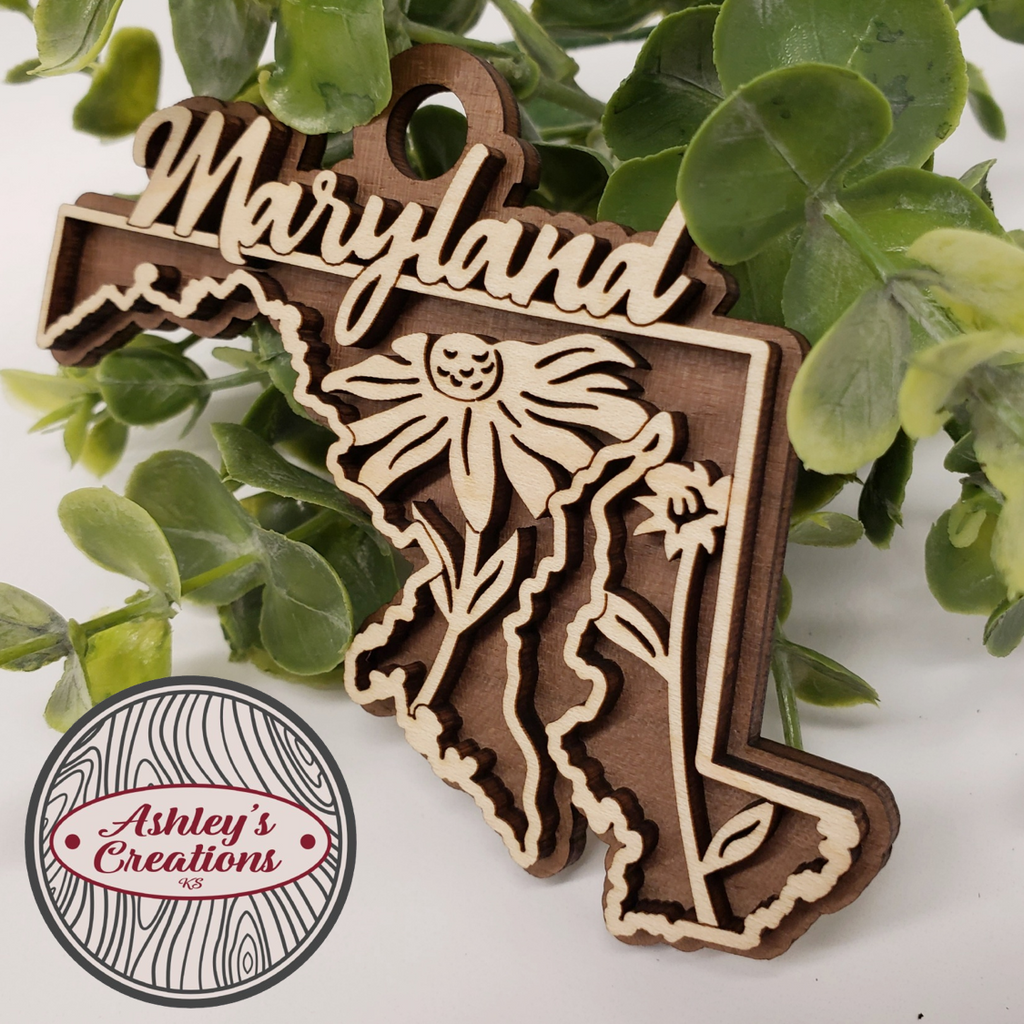 Maryland State Flower Ornament