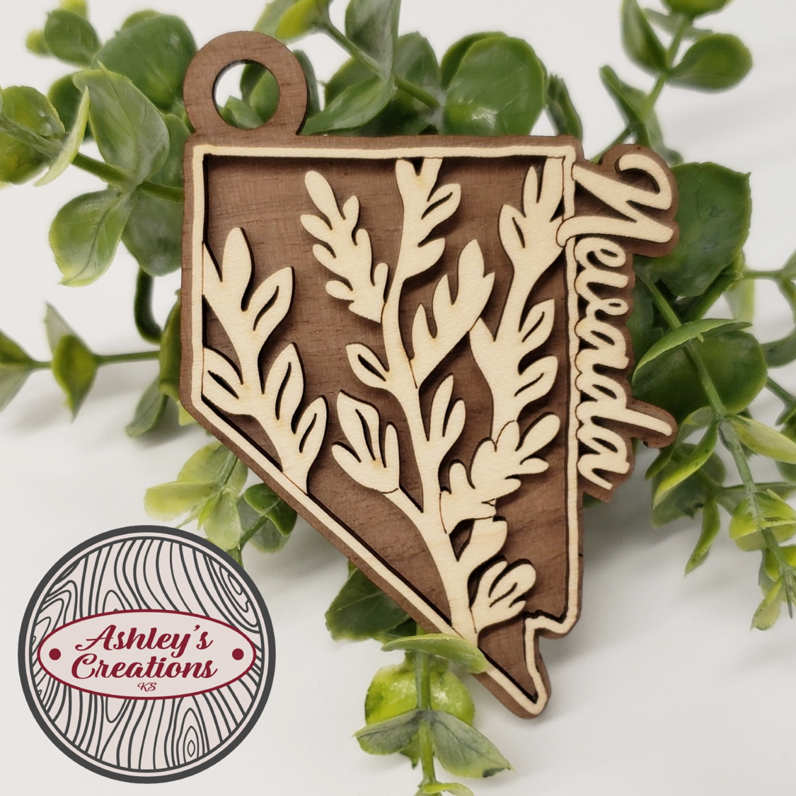 Nevada State Flower Ornament