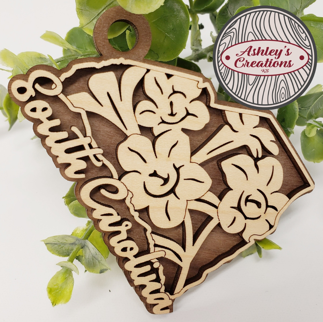 South Carolina State Flower Ornament