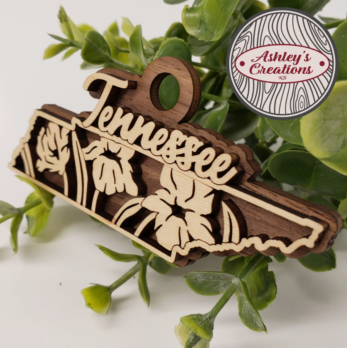 Tennessee State Flower Ornament