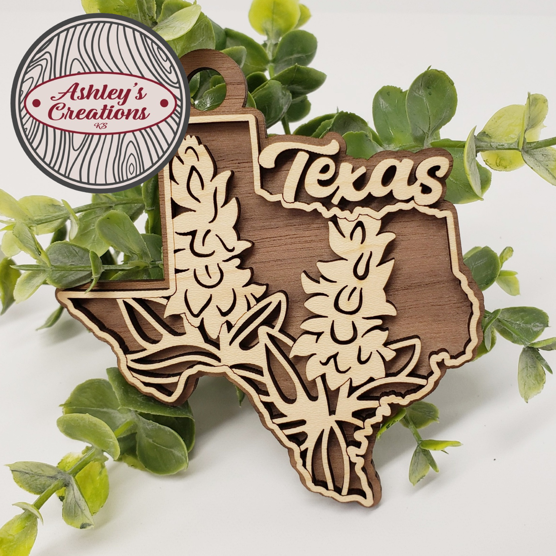 Texas State Flower Ornament
