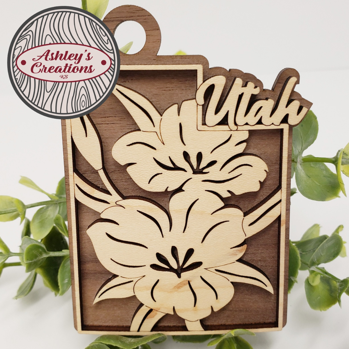 Utah State Flower Ornament