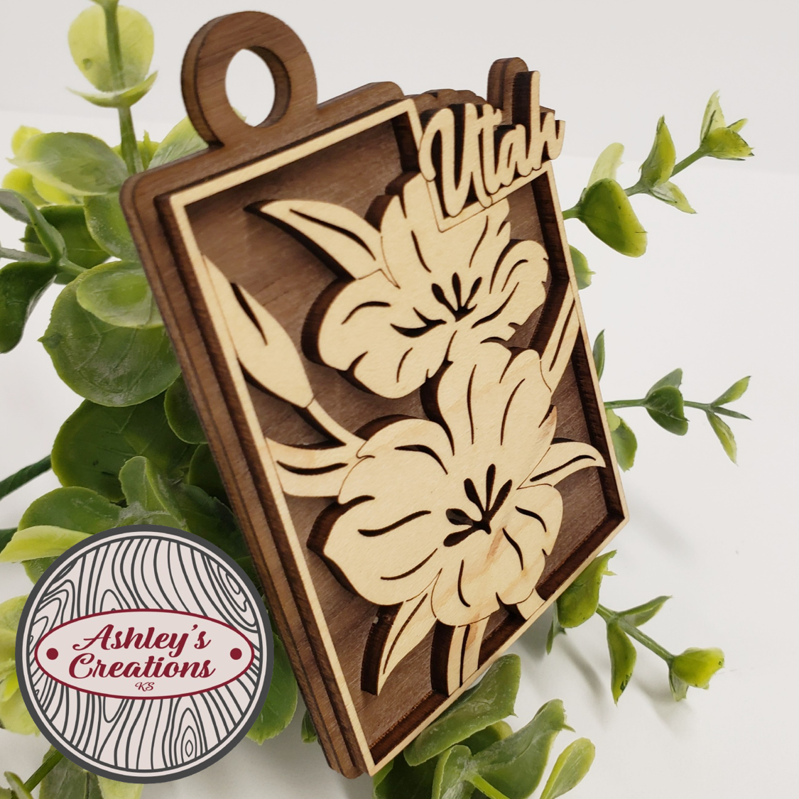 Utah State Flower Ornament