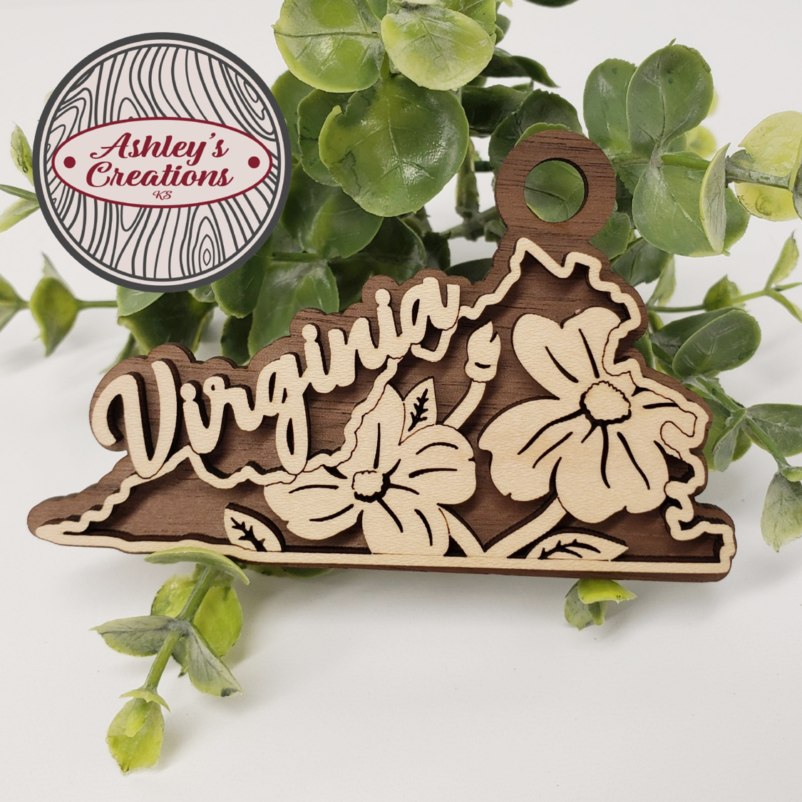 Virginia State Flower Ornament