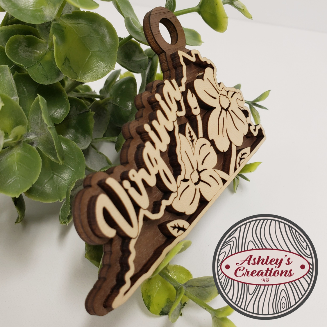 Virginia State Flower Ornament