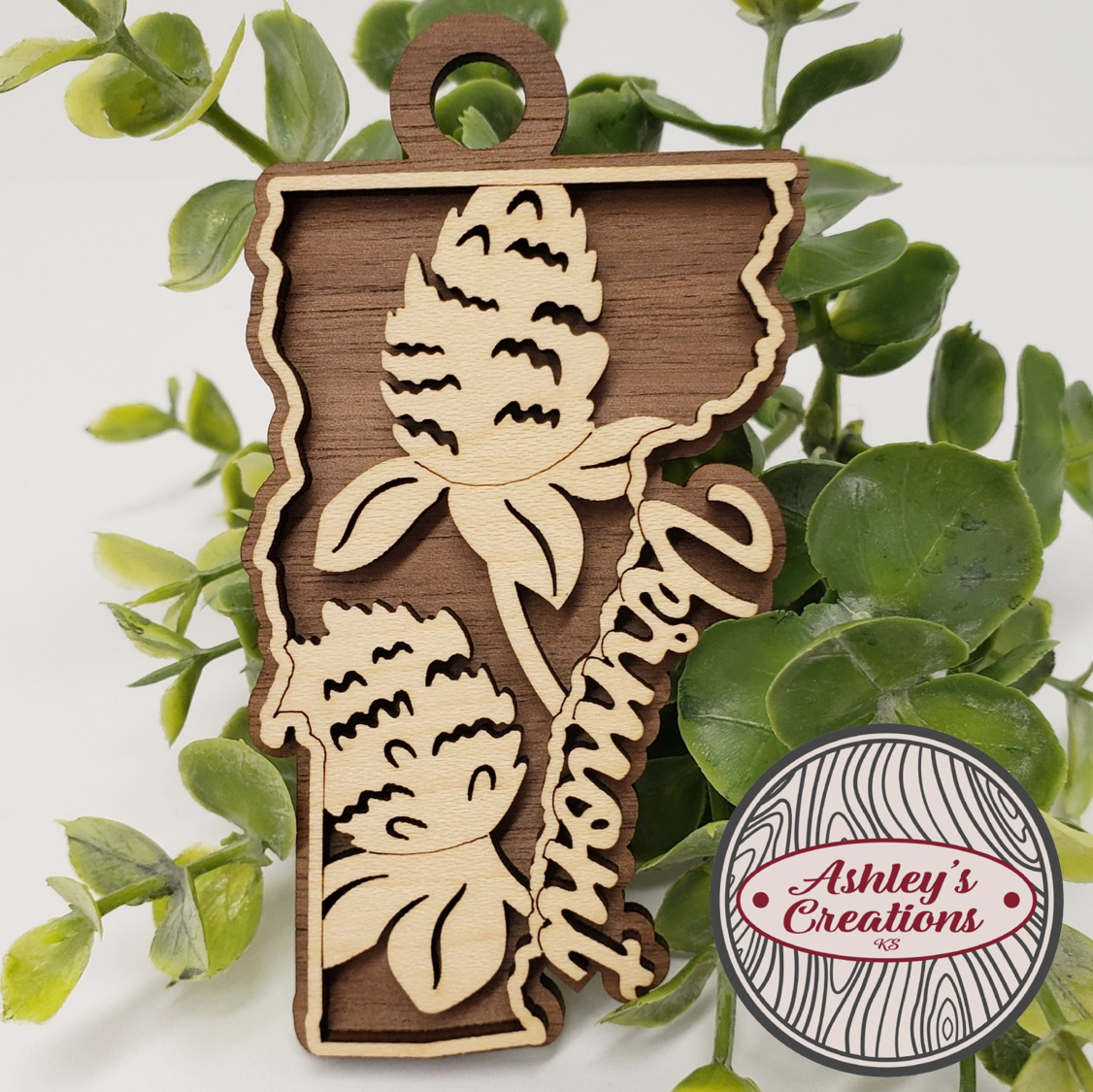 Vermont State Flower Ornament